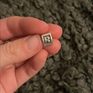 R Pandora Charm